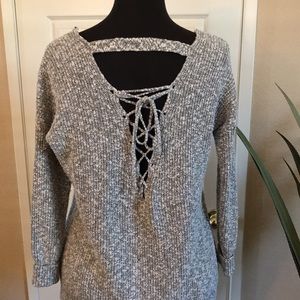 Torrid Sweater Sz 1 Grey